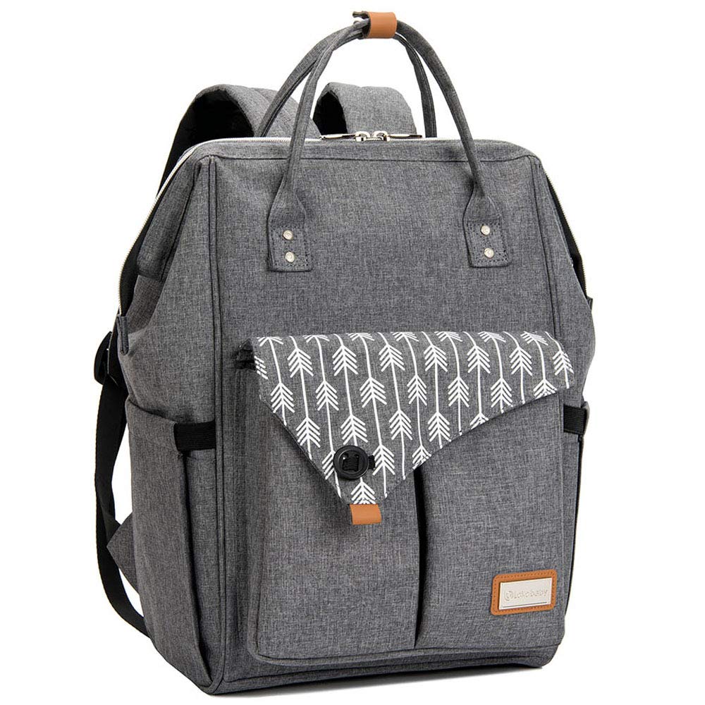 Baby Wickelrucksack Grau