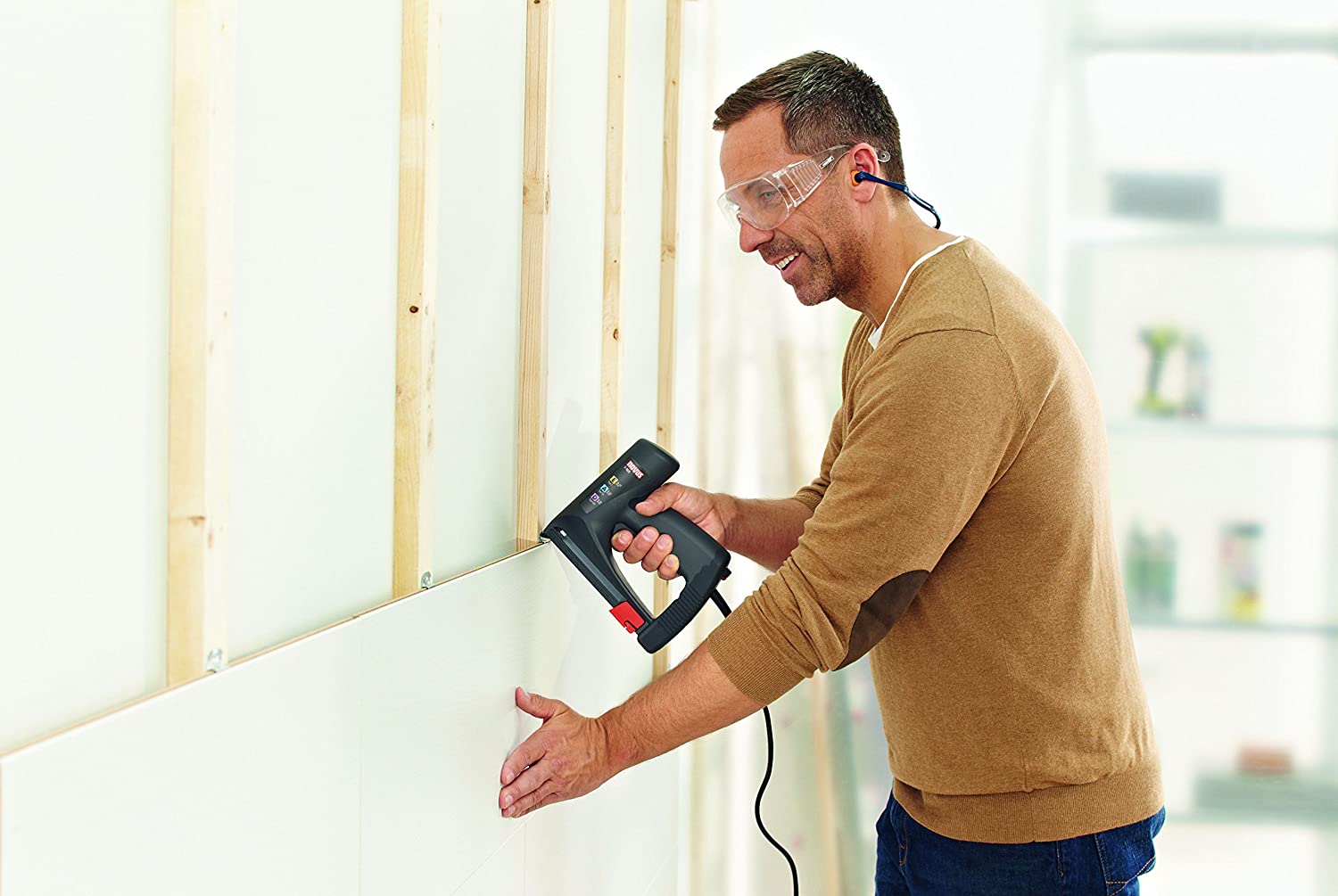 Elektrotacker Arbeit