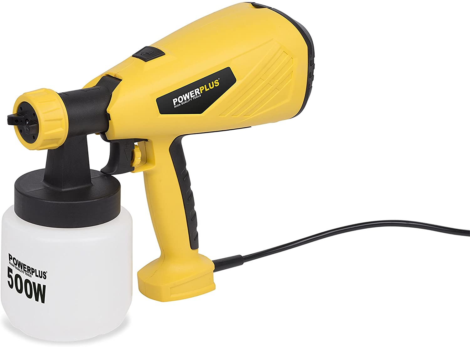 Lackierpistole mit Behälter