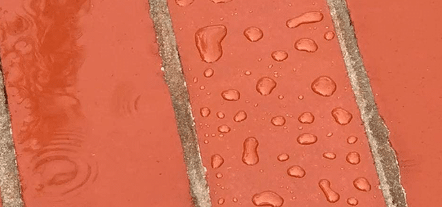 Stein-Imprägnierung-Test