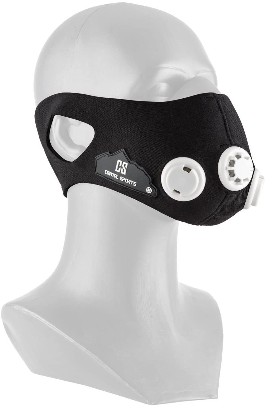 Bei Trainingsmasken mit drei Mundstücken muss der Widerstand manuell geändert werden