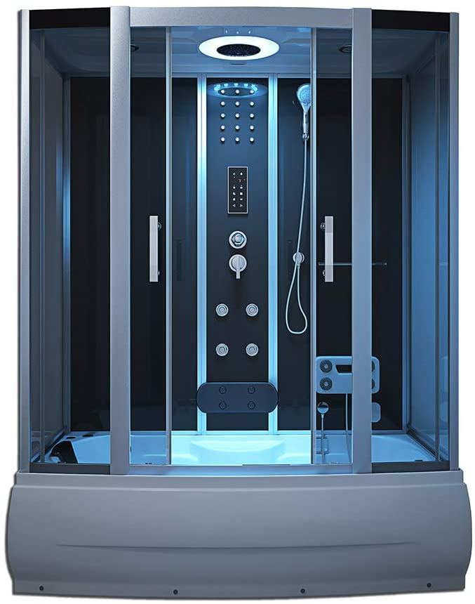 Eine Dampfdusche im Detail