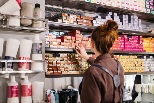 Pflanzenhaarfarbe Test