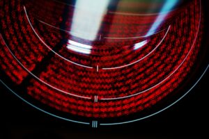 Herdplatte nach Reinigung mit dem Ceranfeldreiniger