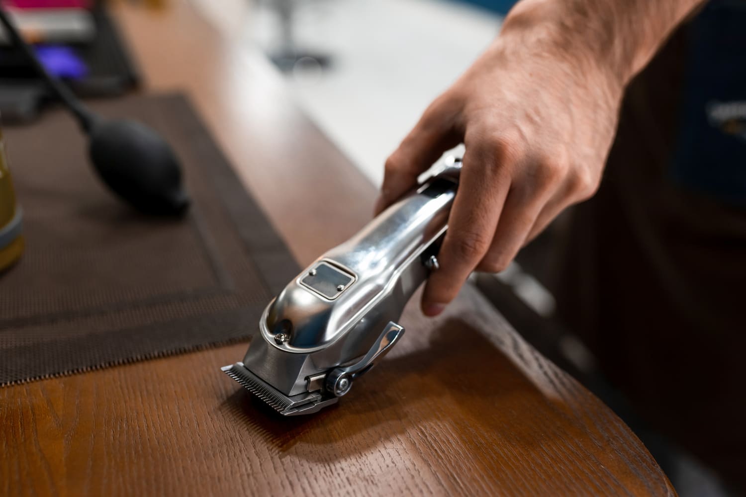 Haarschneidemaschine Zuhause